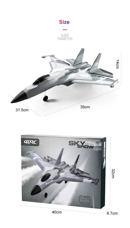 G1 Drone Glider RC Aircraft – 3-Channel Electric Foam Airplane for Beginners & Professionals, Remote Control Hand-Throwing Plane