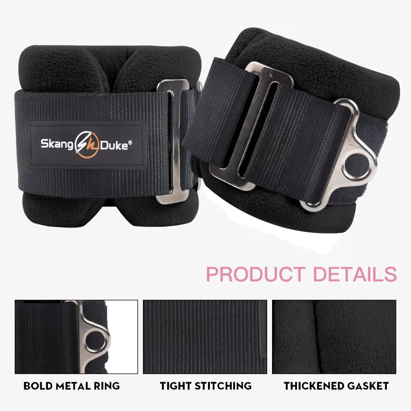 1PC Ankle Strap for Cable Machine - Fitness Attachment for Kickbacks, Glute Workouts, Leg Extensions, Booty, and Hip Abductors Exercise
