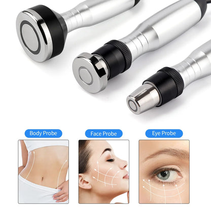 5MHz Radio Frequency RF Lifting Machine – Tripolar RF Facial and Body Device for Skin Tightening, Eye Care, and Neck Wrinkle Removal
