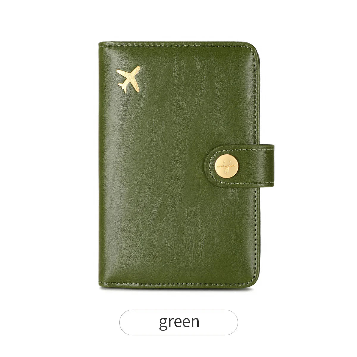 Minimalist RFID Passport Clip Multifunctional PU Leather Wallet – ID & Credit Card Holder Travel Accessory