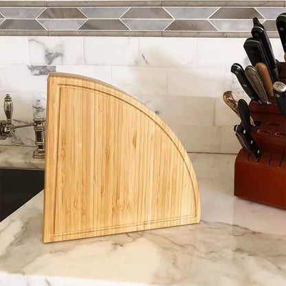 Cheese Board Cutlery Set with Slide-Out Drawer – Slicer, Fork, Scoops and Kitchen Storage Tools