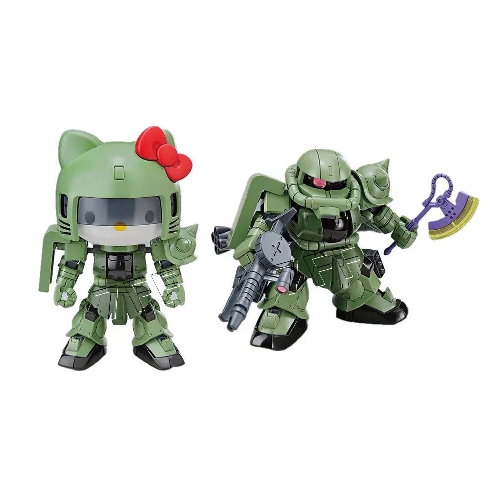 KT MS-05 Zakuii SD Anime Figure – Assembly Model Action Doll for Kids