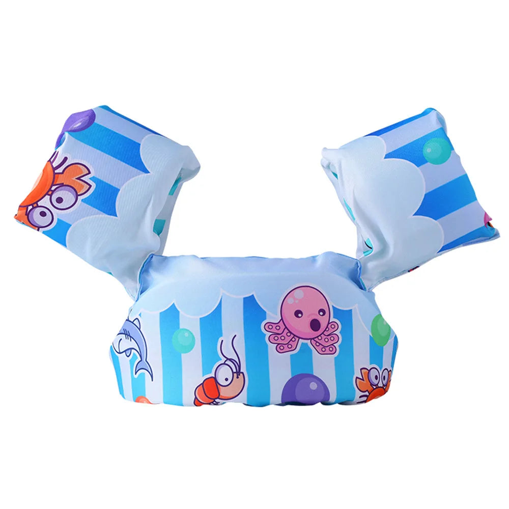 Baby Float Arm Sleeve & Buoyancy Vest – Safe Life Jacket, Swimming Armbands & Pool Toys for Kids