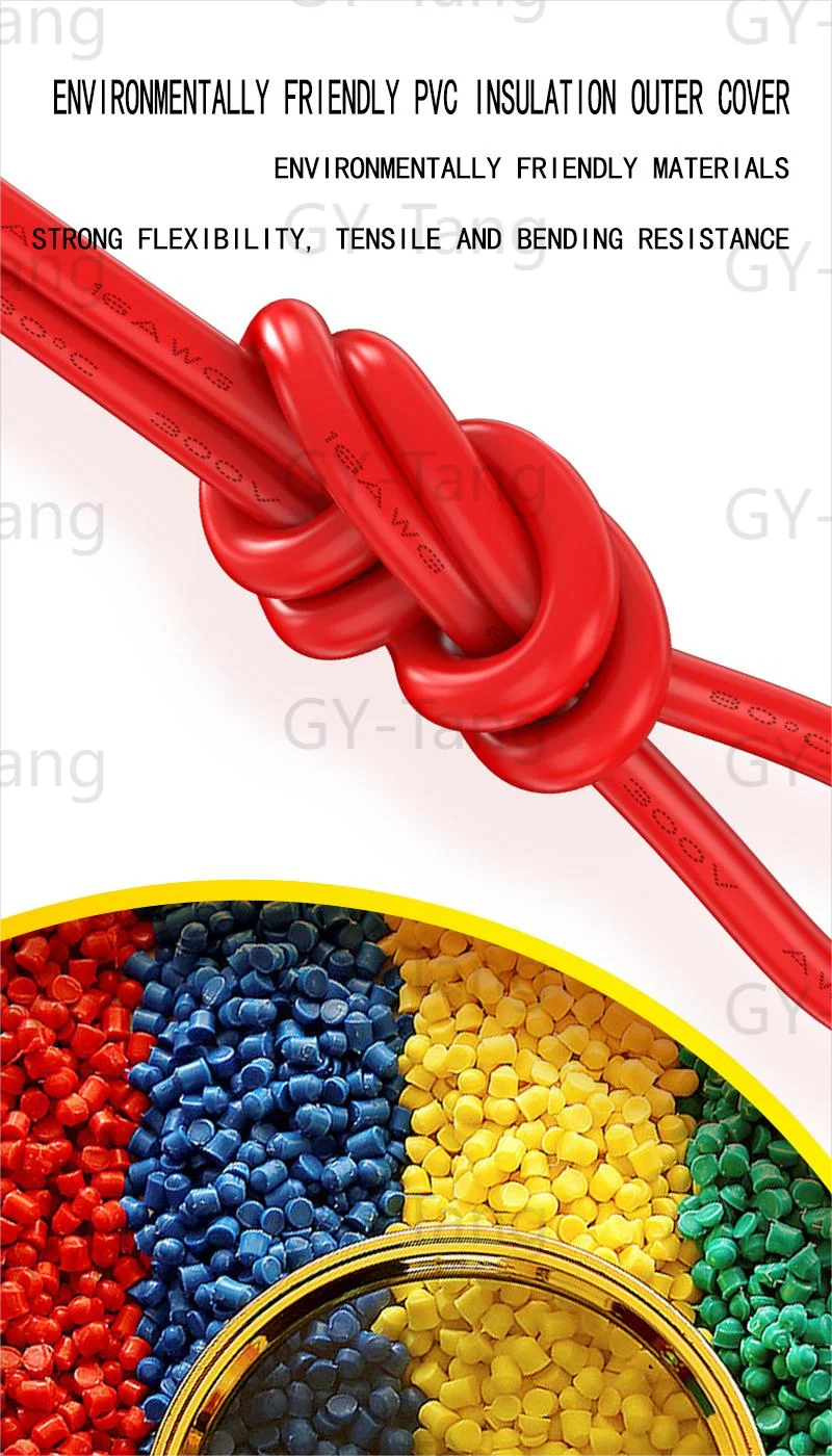 16-30AWG Silicone Tinned Copper DIY Wire, 5 Colors, 5-20 Meters per Roll, Stranded Electronic Cable