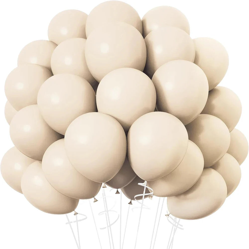 Baby Blue Latex Balloons Set (5–12 Inch, 10/20/30pcs) – Wedding, Baby Shower & Birthday Party Decorations in Mixed Colors