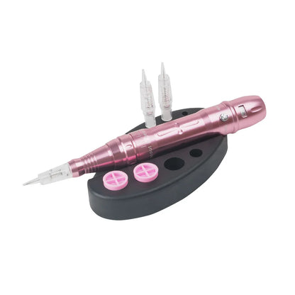 Black Silicone Tattoo Ink Cup & Pen Holder – PMU Microblading Pigment Stand