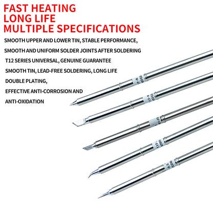 T12 75W Digital Soldering Iron Station – Adjustable Temperature Control, Welding & Rework Microcontroller Tool