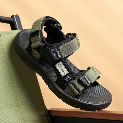 Men’s Summer Casual Sport Sandals – Fashionable Wear-Resistant Beach Shoes | Trendy Breathable Outdoor Comfortable Walking Sandals