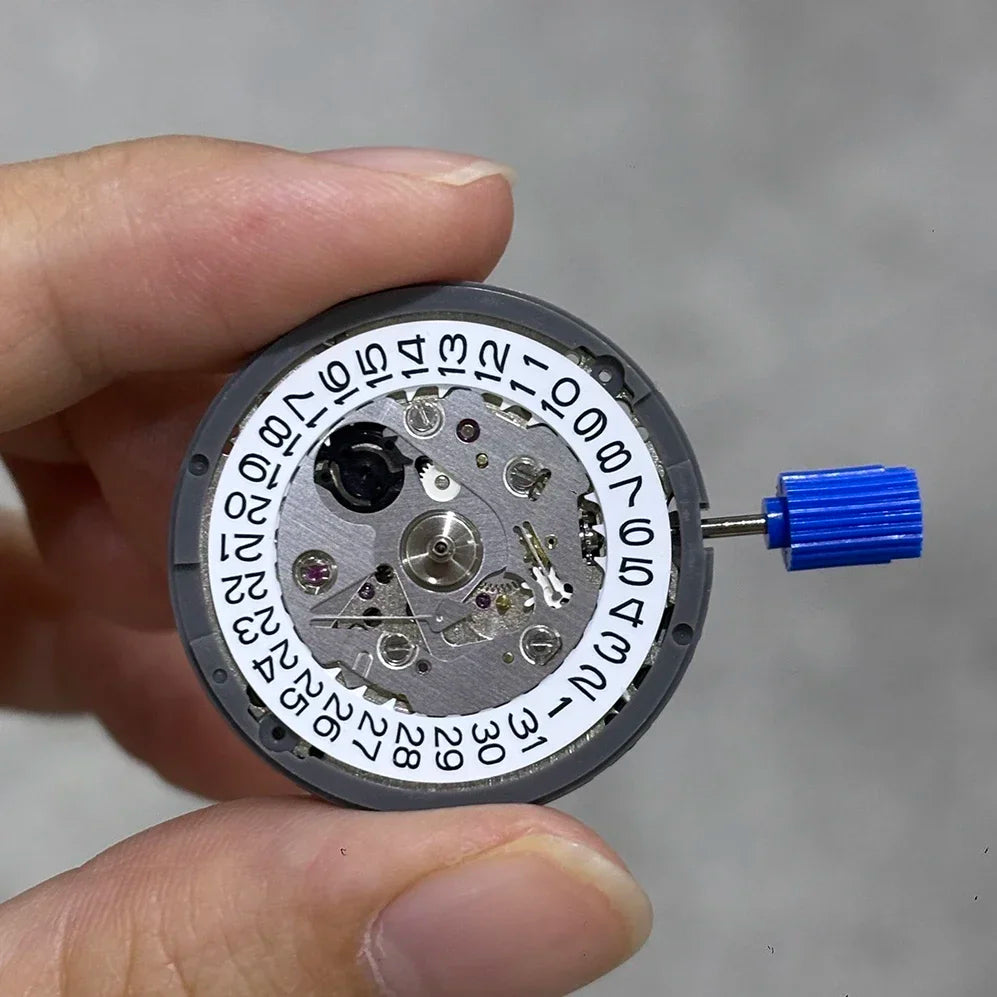 NH35A Premium Automatic Mechanical Watch Movement – High Accuracy Self-Winding 24 Jewels Replacement with Date Wheel (3/3.8/6 O’Clock)