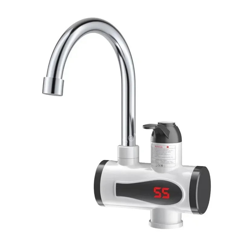 3000W Electric Tankless Water Heater Faucet – Instant Hot & Cold Water Tap for Kitchen Use