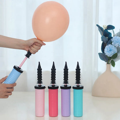 Hand Push Balloon Pump: High-Quality Portable Inflator for Wedding & Birthday Party Decor