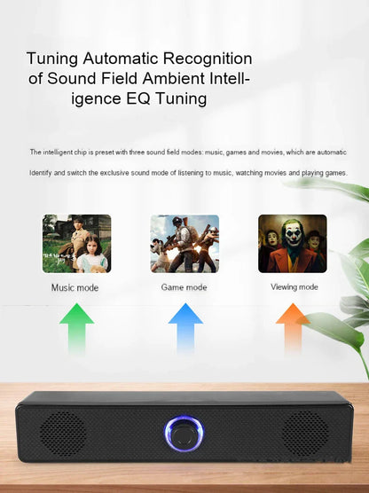 High-Quality Desktop Bluetooth & Wired Microphone - Dual-Purpose Speaker with High Volume