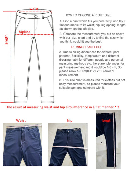 Men's Summer Fashion Suit Pants – Thin Business Casual Elastic Straight Leg Formal Trousers | Plus Size 28-42