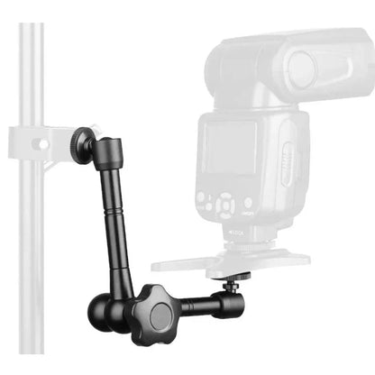 Super Clamp with 7"/11" Adjustable Magic Arm | Articulating Mount for Monitor, LED Light, DSLR Camera, Flash & LCD Video Gear