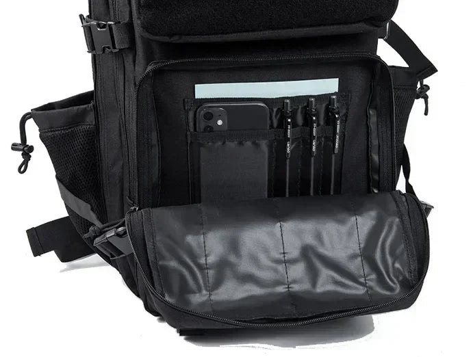 25L/45L Tactical Backpack for Men & Women – Outdoor Hiking Molle Daypack, School & Gym Rucksack with Dual Cup Holders