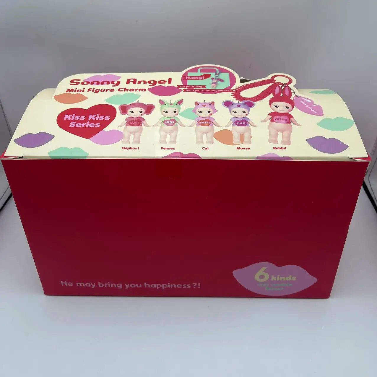 2025 Sonny Angel Kiss Kiss Series Blind Box – Cute Kawaii Mini Doll Figure Decoration High-Quality Replica Birthday Gift