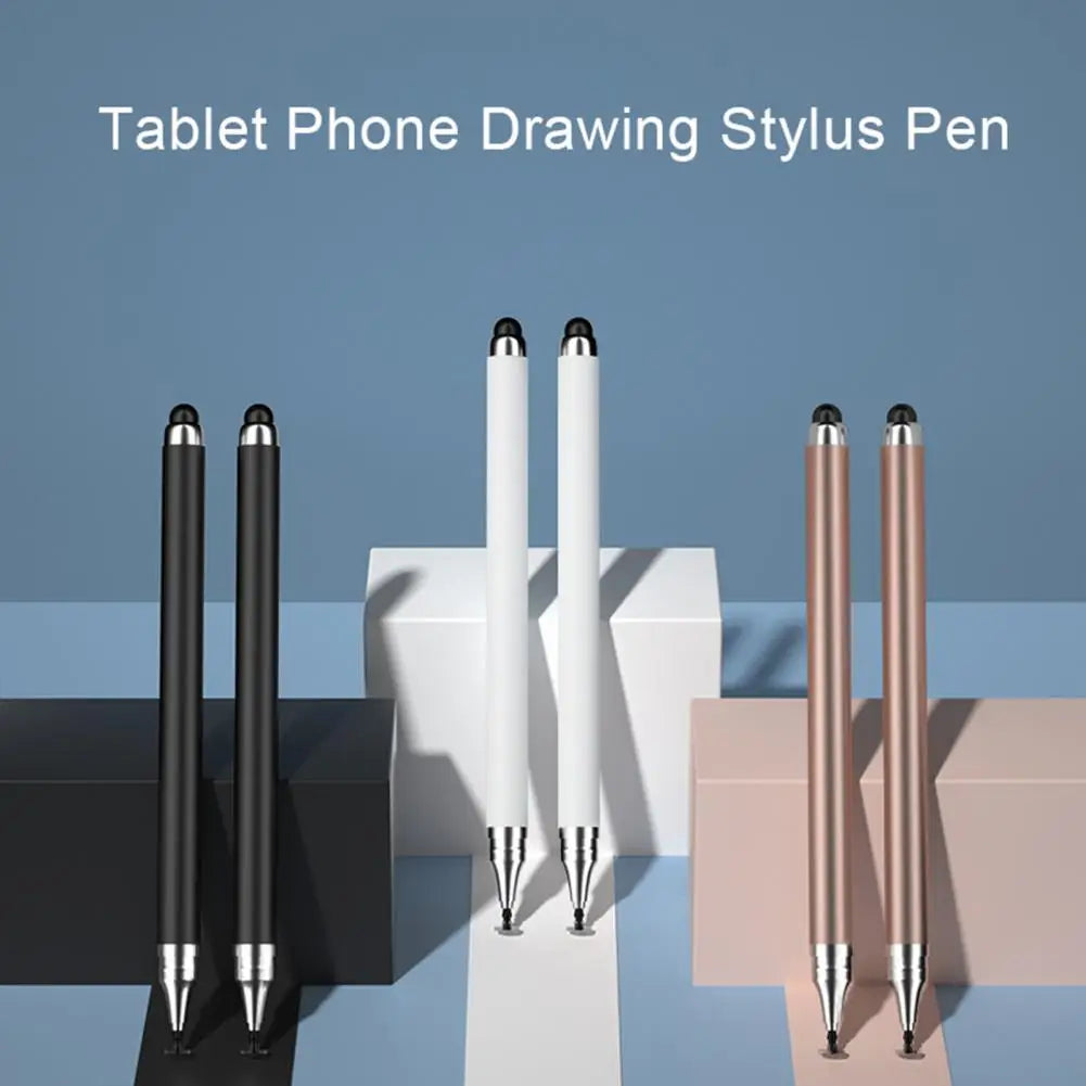 2-in-1 Universal Tablet Stylus Pen – High Sensitivity Double-Headed with Replaceable Nib for Smartphone & Drawing
