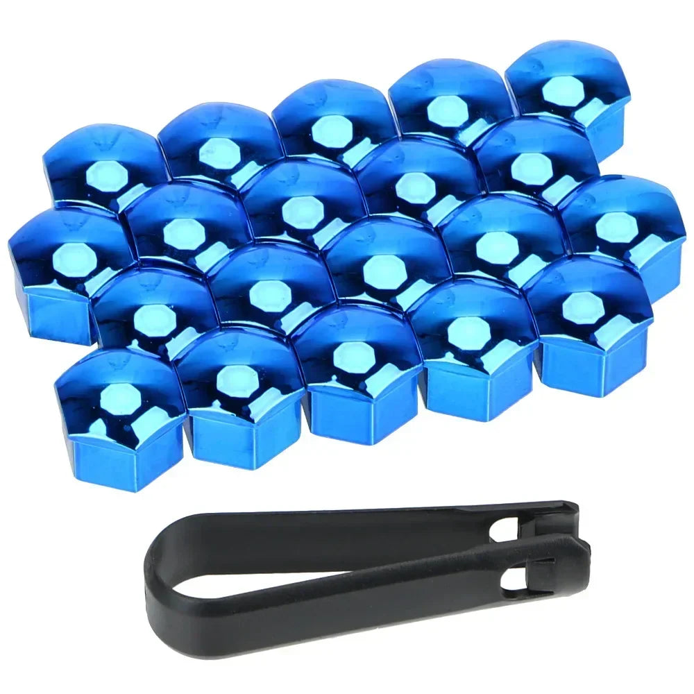 20PCS Car Wheel Nut Caps – Anti-Rust Tire Bolt Covers, 17/19/21mm Hub Protection & Exterior Decoration