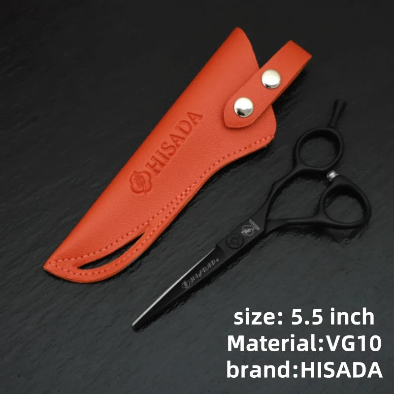 HISADA Professional Hairdressing Scissors – 6.0 Inch VG10 Barber Scissors for Salon Hair Cutting