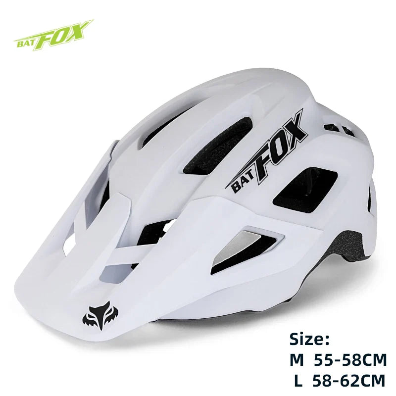 BATFOX Men's Cycling Helmet – MTB Mountain Bike Racing Helmet, Speedframe Casco para Bicycle