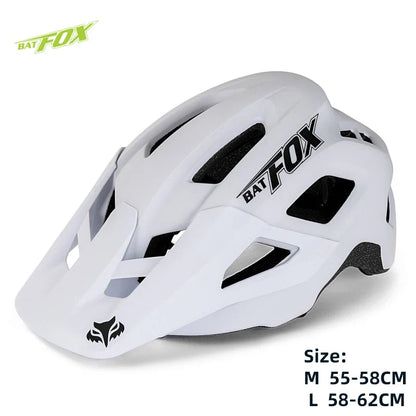 BATFOX Men's Cycling Helmet – MTB Mountain Bike Racing Helmet, Speedframe Casco para Bicycle