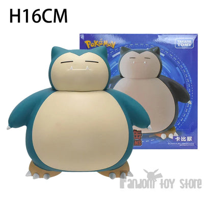 Pokemon Snorlax Money Box — Standing & Sitting Piggy Bank Figure, Cute Saving Pot for Kids Birthday Gift