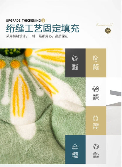 Super Thick Plaid Fleece Blanket – Soft, Warm, Fluffy Winter & Autumn Comforter Quilt