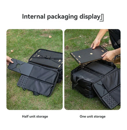 CAMPINGMOON BK-46 Large Capacity Storage Bag – Outdoor Tactical IGT Module Organizer