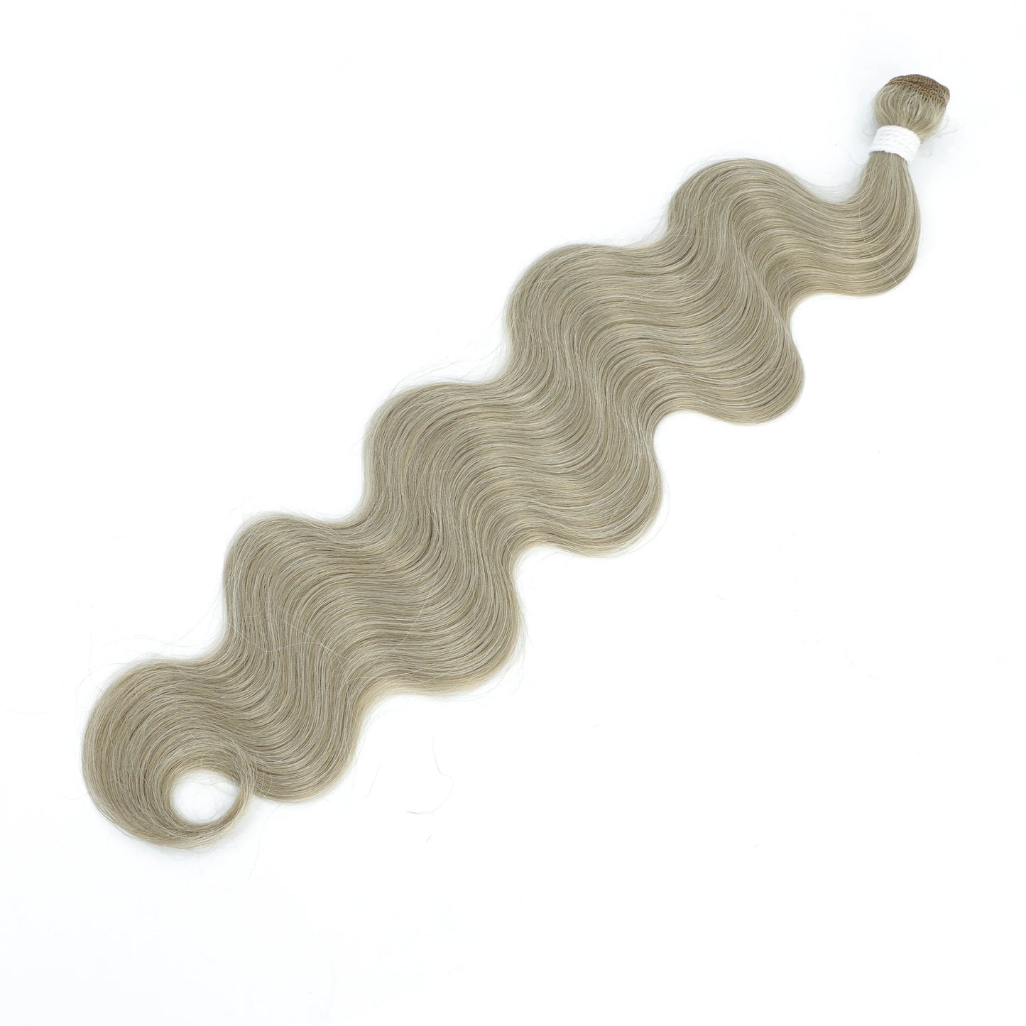 Colorful Body Wave Hair Bundles 613 Piano Blonde – Ombre Synthetic Hair Extensions, Thick Ponytail & Loose Deep Weaving