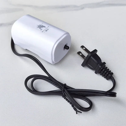 Ultra Silent 3W Aquarium Air Pump - 220V-240V Mini Fish Tank Oxygen Compressor (110V Option)