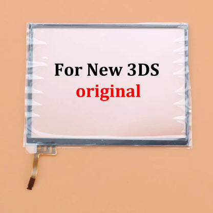 JCD Touch Screen Digitizer Glass – Replacement Panel for NDS Lite, NDSL, NDSi, 3DS, 3DS XL/LL, New 3DS XL, WiiU Pad