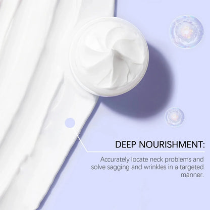 Neck Lift Cream — Firming, Tightening & Brightening, Reduces Fine Lines, Moisturizing & Smoothing Neck Care