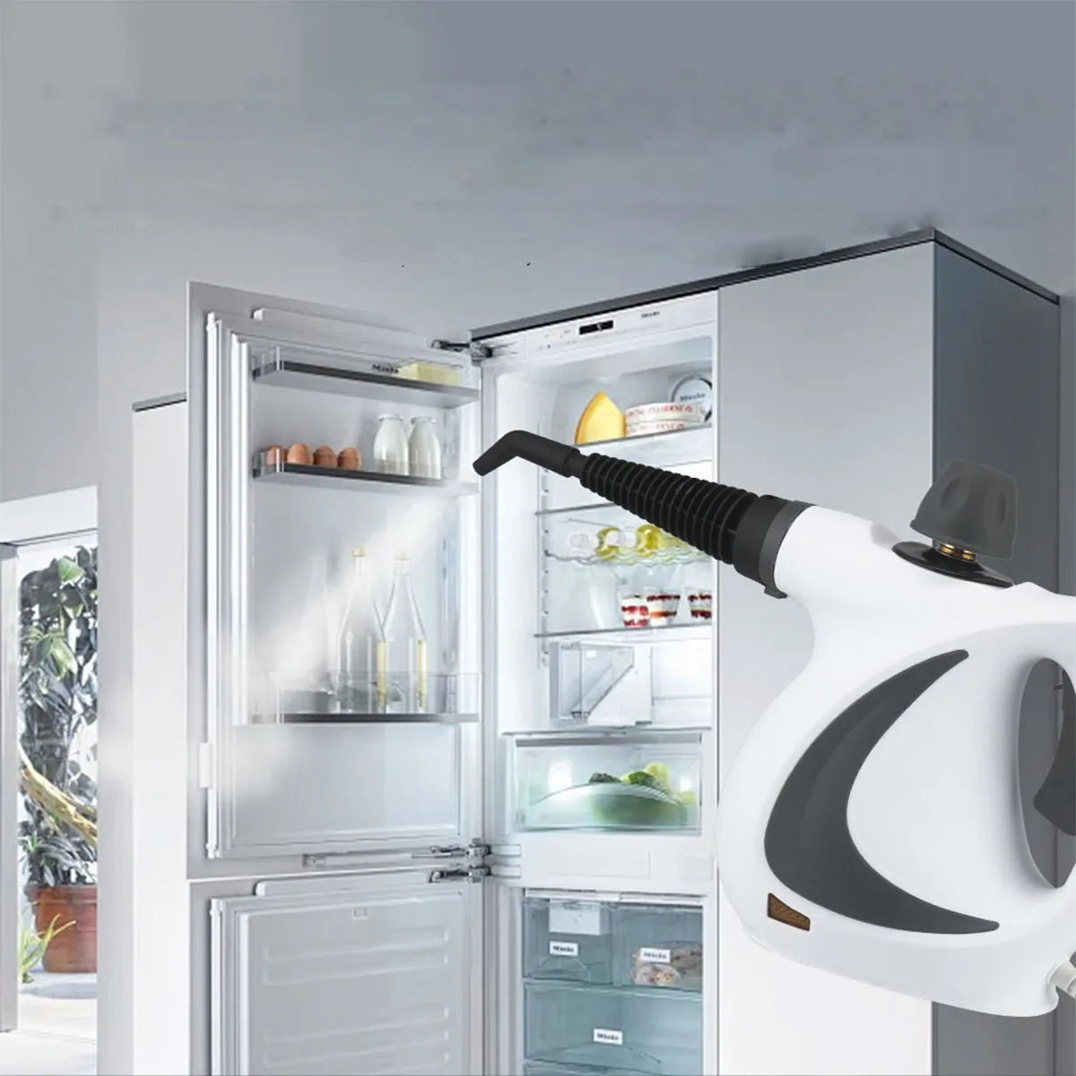 Handheld Pressurized Steam Cleaner – Portable Multi-Surface High-Pressure Home Cleaning Steamer