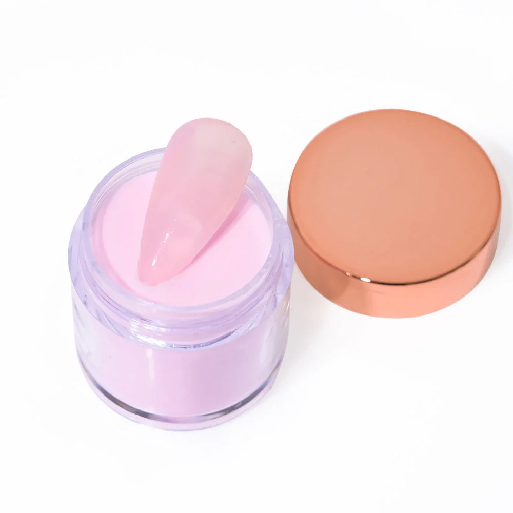 12-Color Nude Pink 3-in-1 Professional Acrylic Powder Set - 12 Jars for Dip & Acrylic Nail Extensions, Structure & Dust, 10g Each