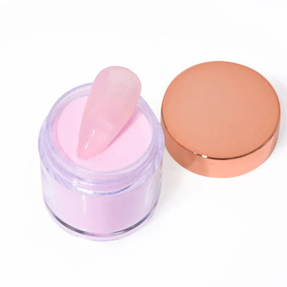 12-Color Nude Pink 3-in-1 Professional Acrylic Powder Set - 12 Jars for Dip & Acrylic Nail Extensions, Structure & Dust, 10g Each