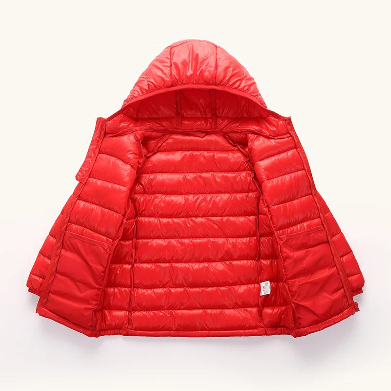Kids Down Jackets for Autumn & Winter – Warm Coats for Boys & Girls (3-14 Years), Toddler Outerwear