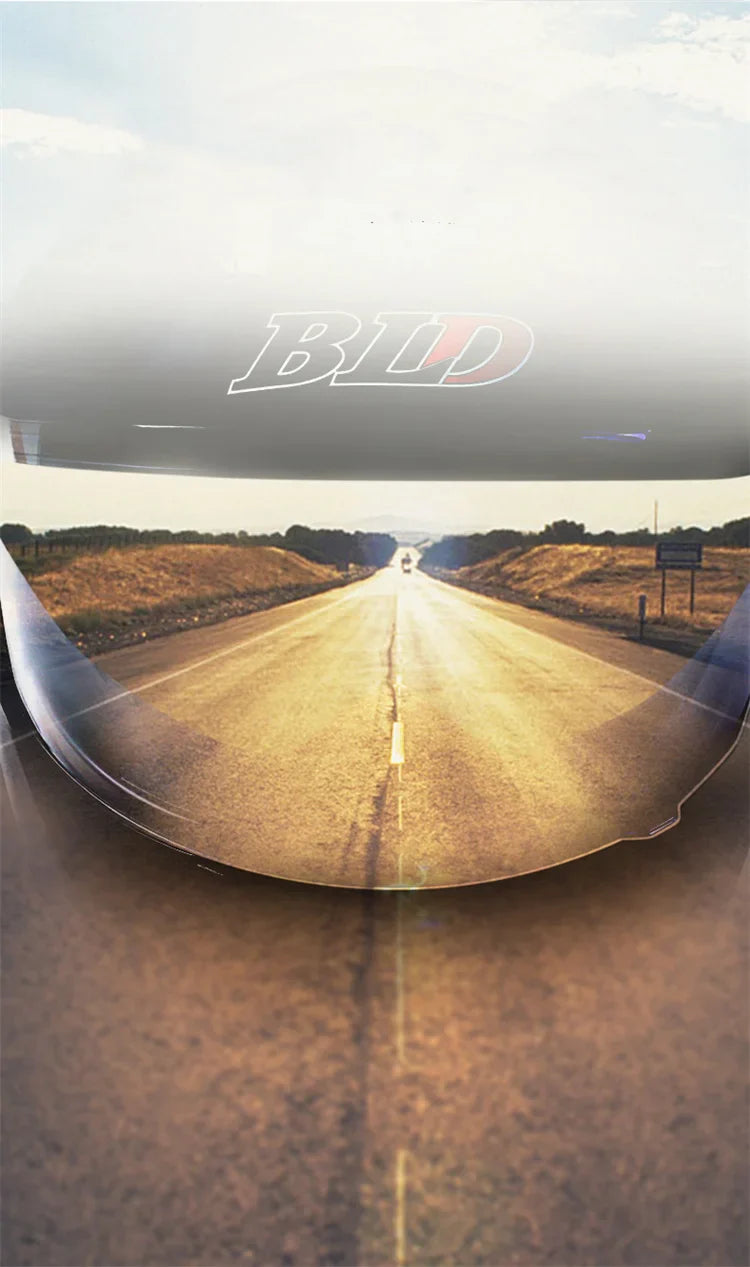 BLD Personalized Full Face Motorcycle Helmet – Dual Lens Modular Flip-Up Casco Moto for Men & Women