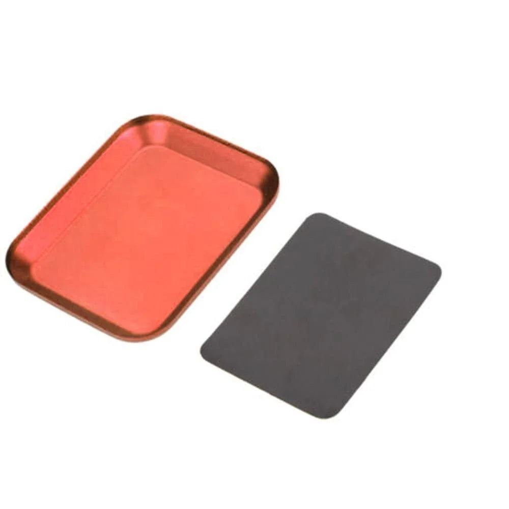 Aluminium Alloy Magnetic Screw Tray Plate: RC Repair Tool for Airplane, Car, Boat, Crawler - Axial SCX10 D90 D110 Model