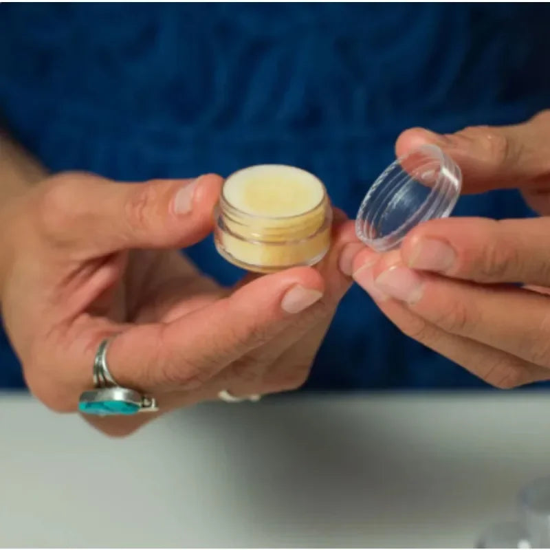 10/20/30/50PCS Empty Refillable Plastic Cosmetic Jars – Small Round Bead & Jewelry Storage Containers Portable Travel Bottles