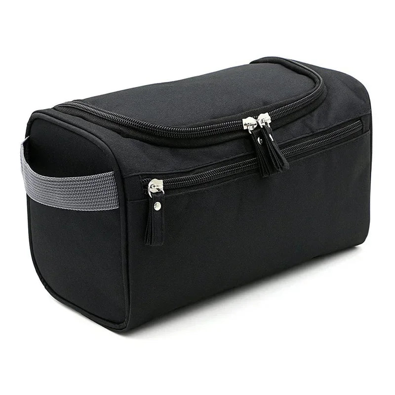 Waterproof Zipper Makeup Bag Organizer - Beauty Case for Men and Women, Cosmetic Toiletry Storage Travel Pouch Kit