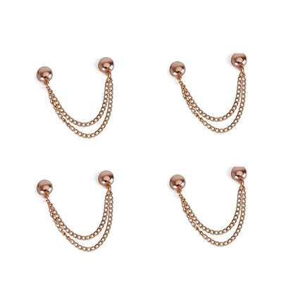 4PCS Multi-Function Magnetic Clothing Clips – Pinless Brooch Clips for Women’s Clothes & Cardigans