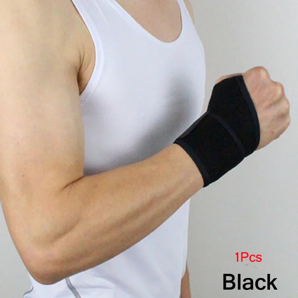 GOMOREON Wrist Guard Brace — Support Band for Carpal Tunnel Pain Relief & Fitness Wristbands