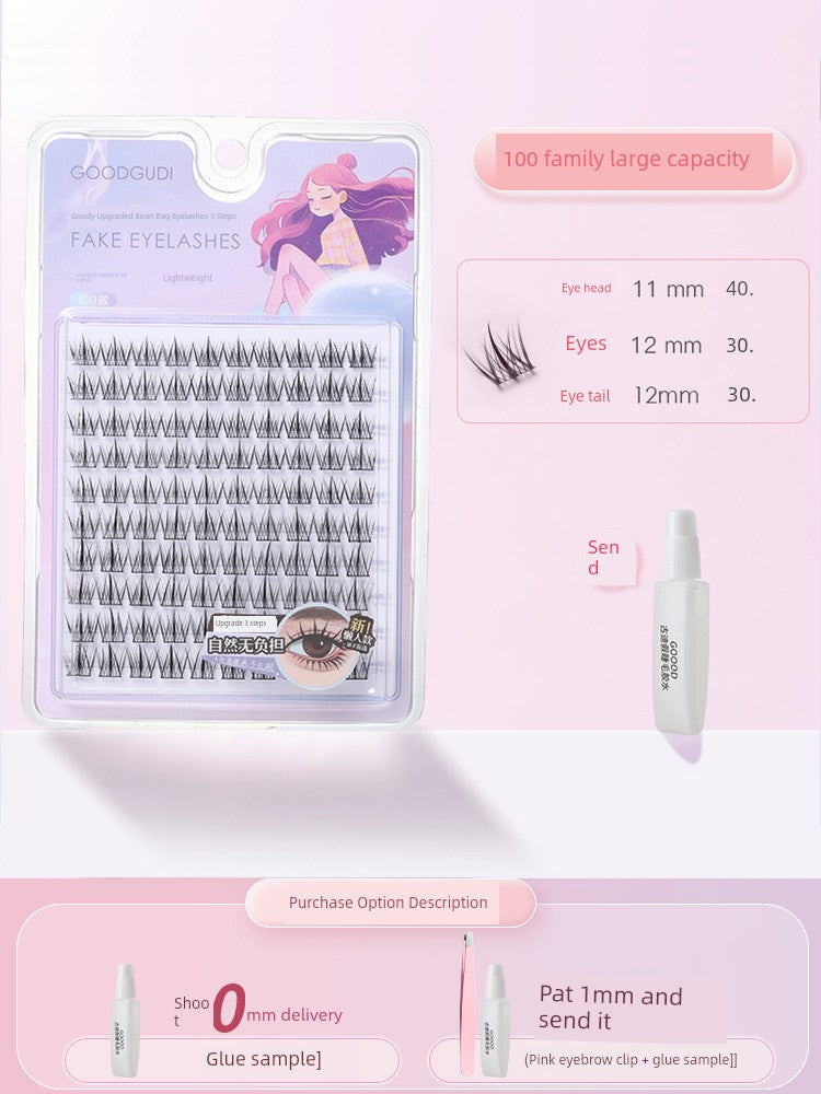 Goood Bean Bag Trilogy – Artificial Nature Fake Eyelashes for Natural Look