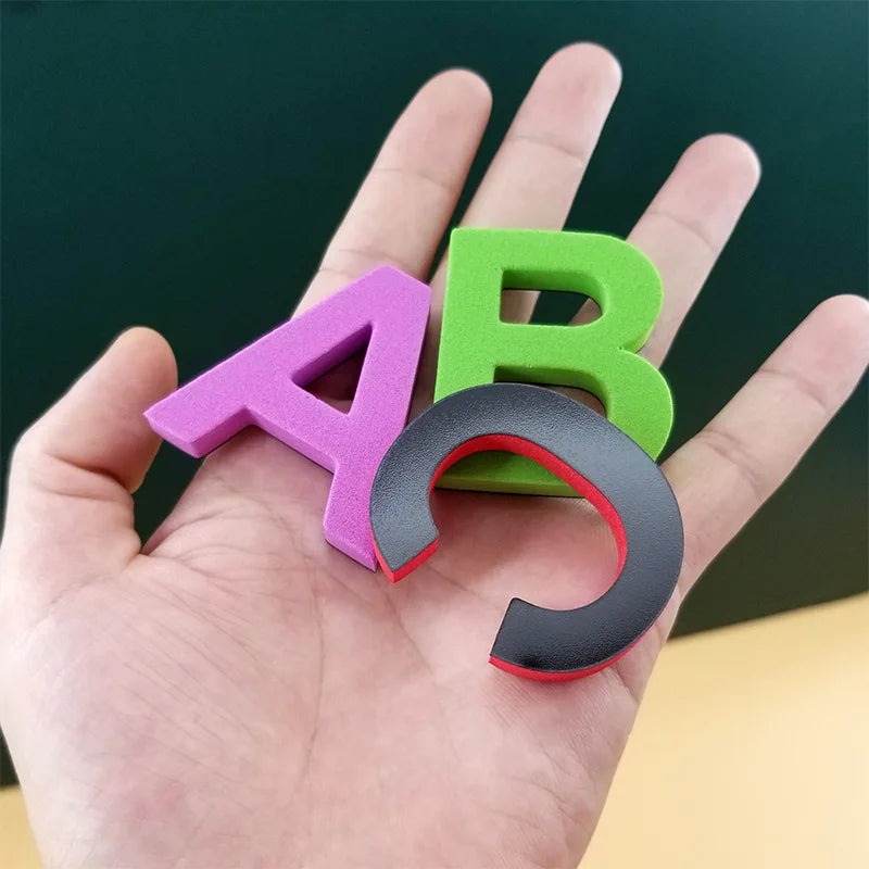 Magnetic Alphabet and Number Fridge Magnets - ABC 123 Educational Preschool Learning Toy Set