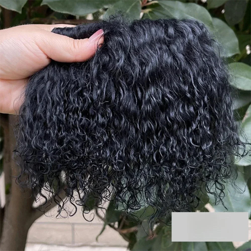 Mongolia Fur Sheepskin Curly Hair Extensions — Cute Wool Texture Wigs for SD, Blyth & BJD Dolls