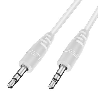 3.5mm Male-to-Male Aux Cable 0.5m — Car Audio Wire for Phone, Headphone, Speaker, Laptop, MP3/4