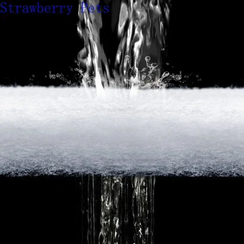 Super Thick Biochemical Aquarium Filter Cotton - Sponge Foam for Fish Tank, Bio Skimmer
