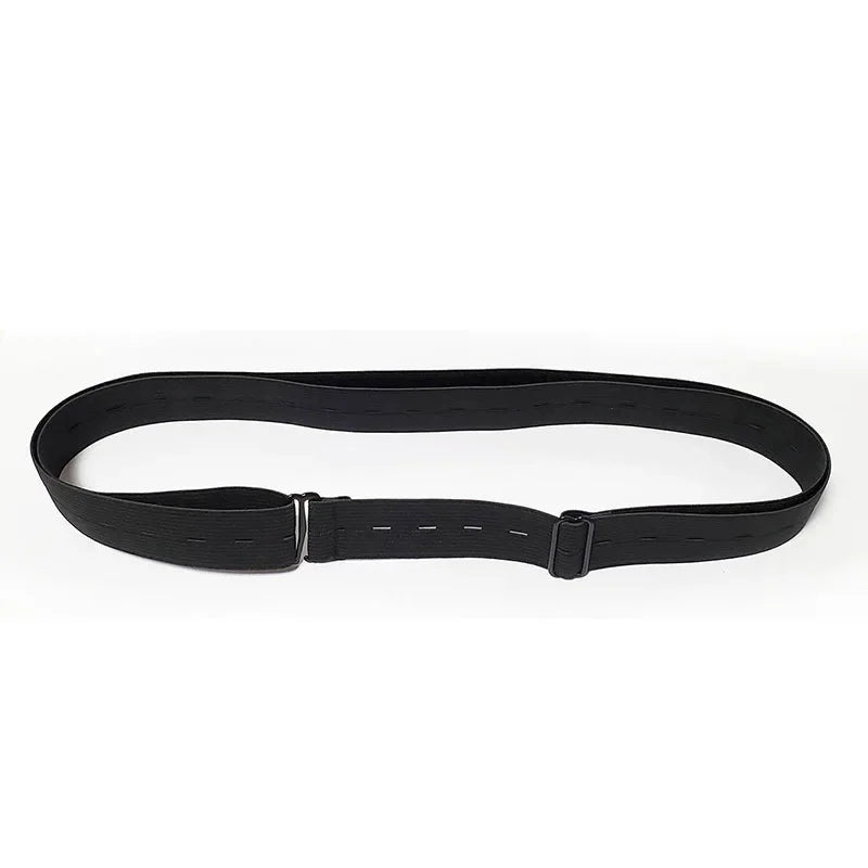 2.5cm/1inch Shirt Stay Belt for Women & Men | Adjustable Elastic Non-Slip Shirt Holder Strap | Keep Shirt Tucked In