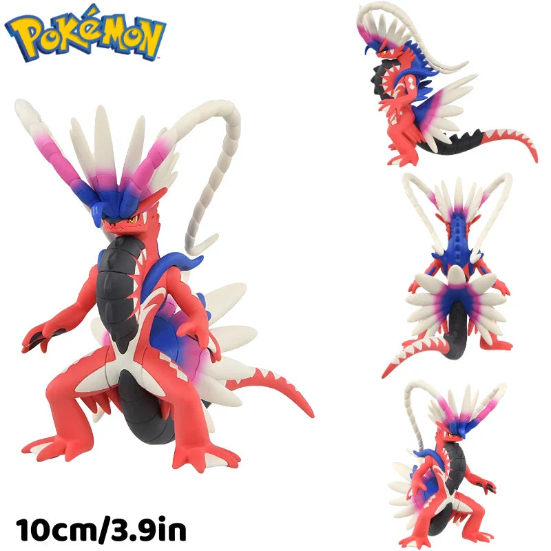 Original Takara Tomy Pokémon Figures – Koraidon, Rayquaza, Palkia, Groudon, Solgaleo, Arceus & Charizard Anime Collectible Dolls