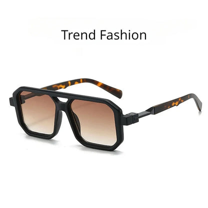 2024 Vintage Fashion Sun Protection Sunglasses – Square Retro Shades for Men & Trendy Women’s Gafas De Sol
